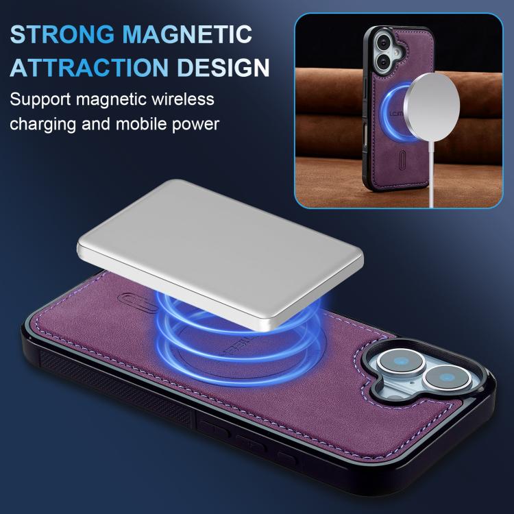For iPhone 16 LC.IMEEKE L6 Series MagSafe Magnetic Phone Case
