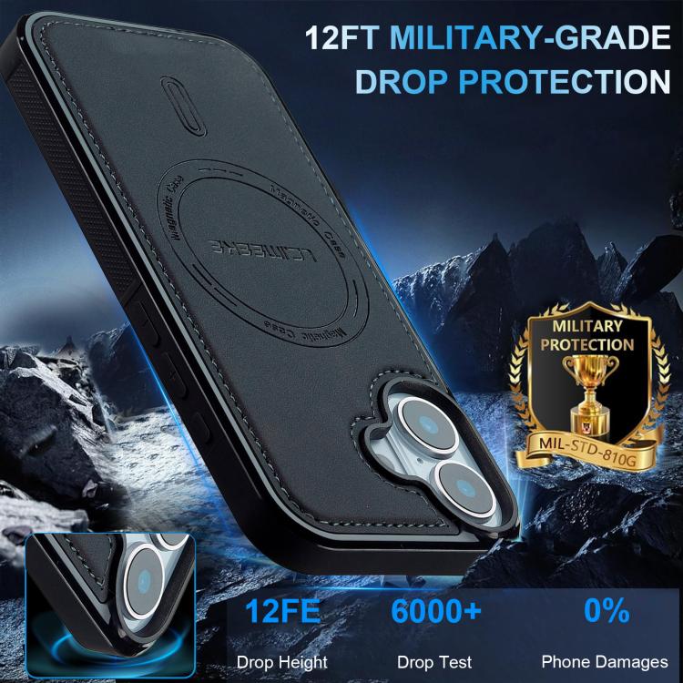 For iPhone 16 LC.IMEEKE L6 Series MagSafe Magnetic Phone Case