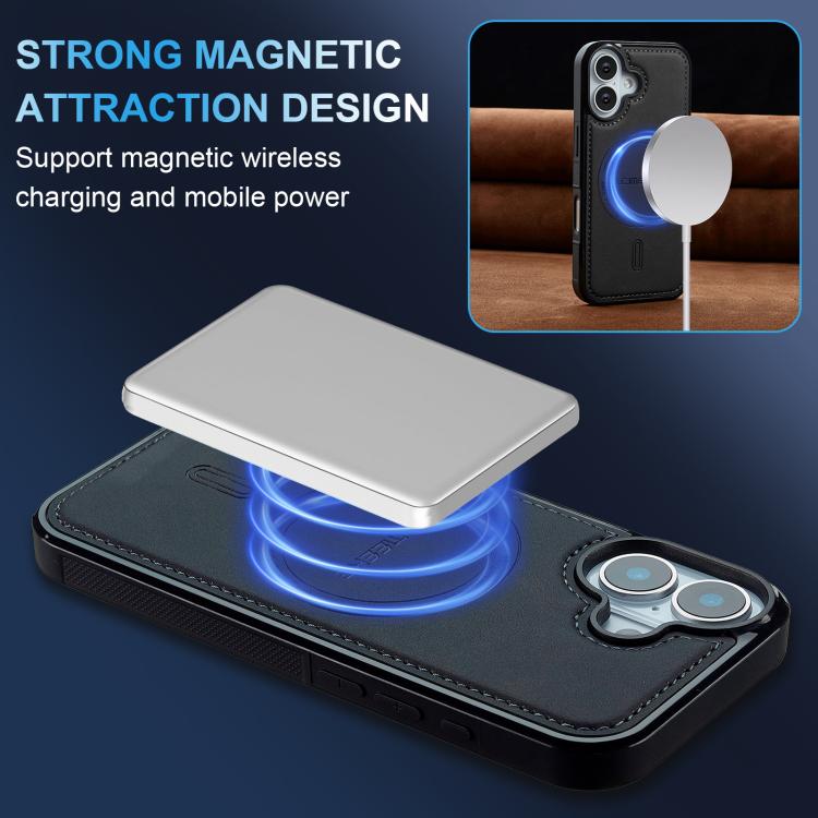 For iPhone 16 LC.IMEEKE L6 Series MagSafe Magnetic Phone Case