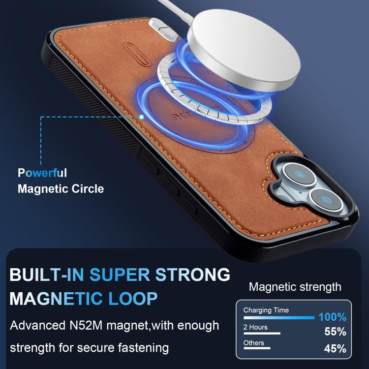 For iPhone 16 LC.IMEEKE L6 Series MagSafe Magnetic Phone Case