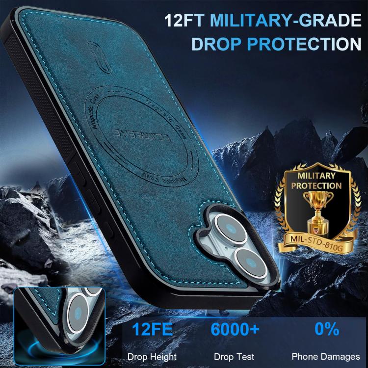 For iPhone 16 LC.IMEEKE L6 Series MagSafe Magnetic Phone Case