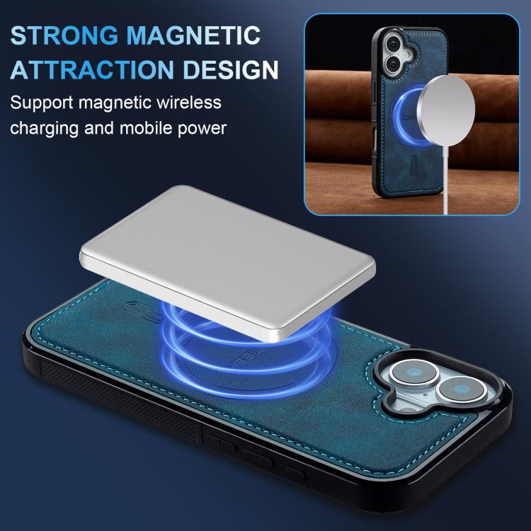 For iPhone 16 LC.IMEEKE L6 Series MagSafe Magnetic Phone Case