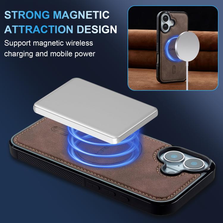 For iPhone 16 LC.IMEEKE L6 Series MagSafe Magnetic Phone Case