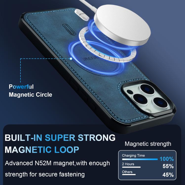 For iPhone 15 Pro Max LC.IMEEKE L6 Series MagSafe Magnetic Phone Case