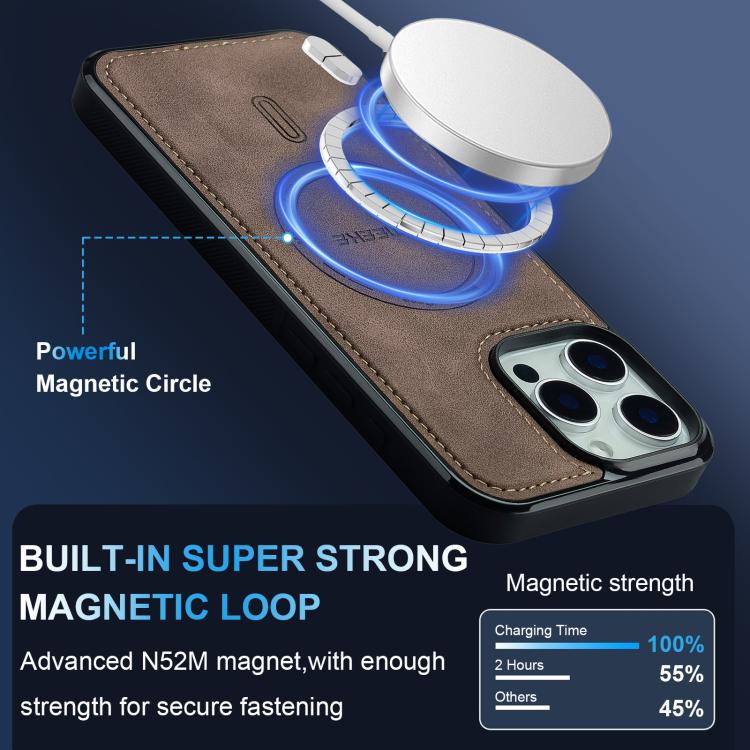 For iPhone 14 Pro Max LC.IMEEKE L6 Series MagSafe Magnetic Phone Case