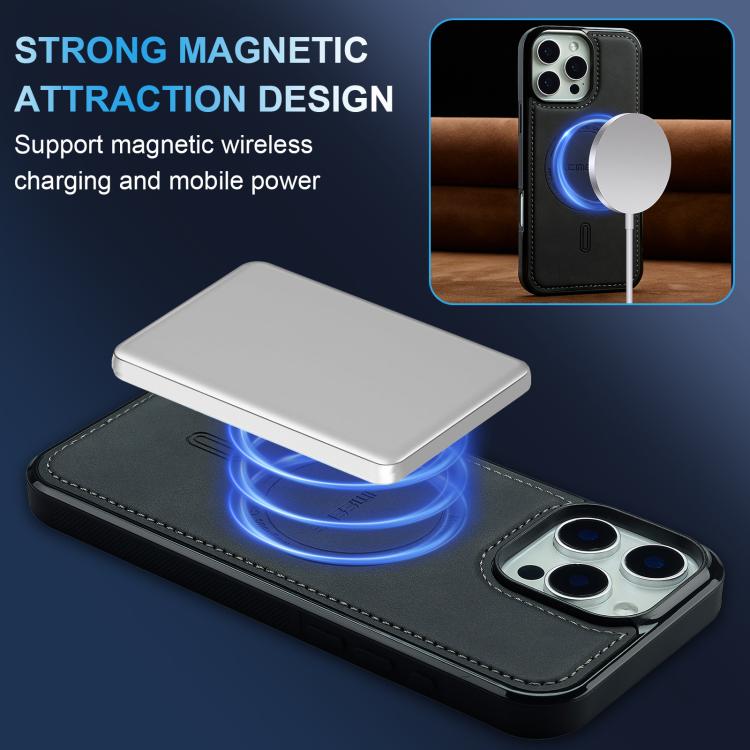 For iPhone 14 Pro LC.IMEEKE L6 Series MagSafe Magnetic Phone Case