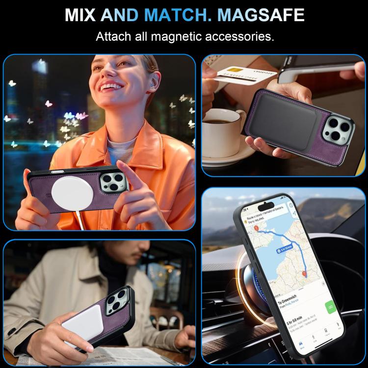 For iPhone 13 Pro Max LC.IMEEKE L6 Series MagSafe Magnetic Phone Case