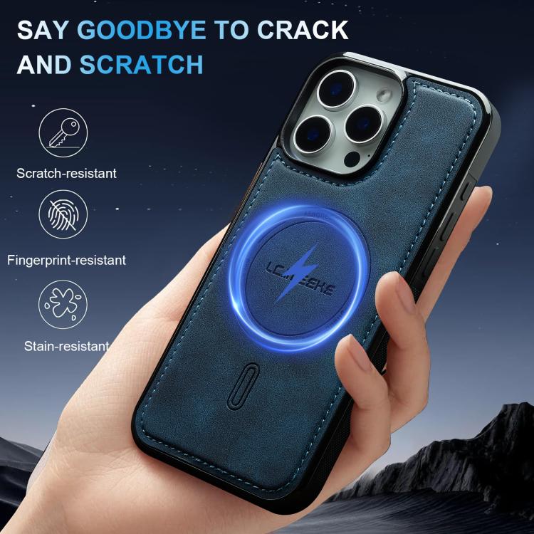 For iPhone 13 Pro Max LC.IMEEKE L6 Series MagSafe Magnetic Phone Case