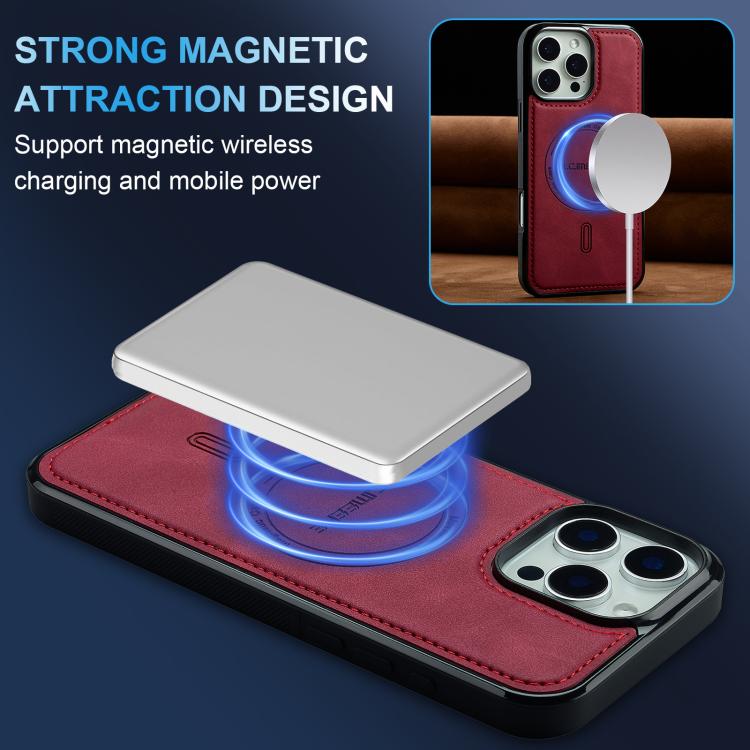 For iPhone 13 Pro LC.IMEEKE L6 Series MagSafe Magnetic Phone Case