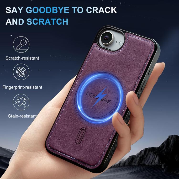For iPhone 17e / 16e LC.IMEEKE L6 Series MagSafe Magnetic Phone Case