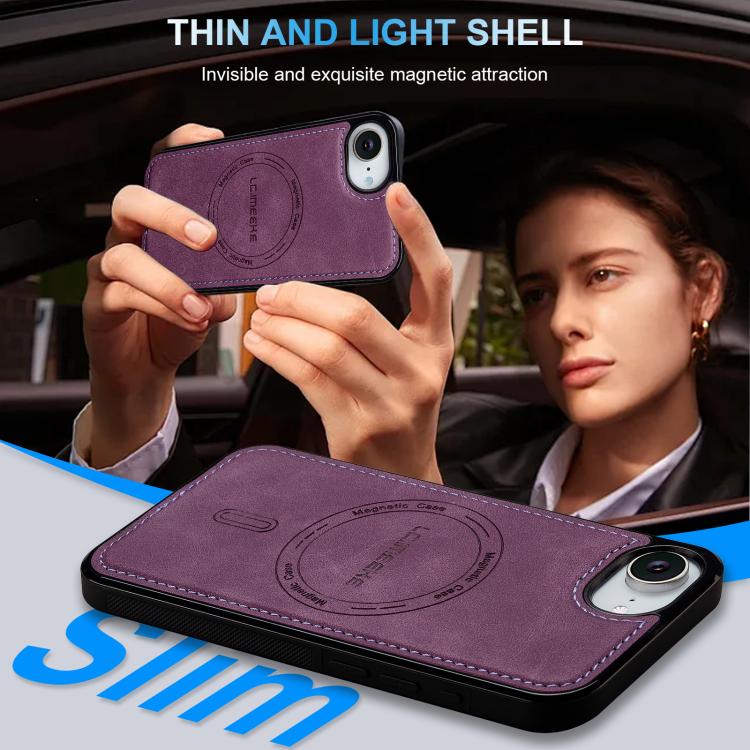 For iPhone 17e / 16e LC.IMEEKE L6 Series MagSafe Magnetic Phone Case