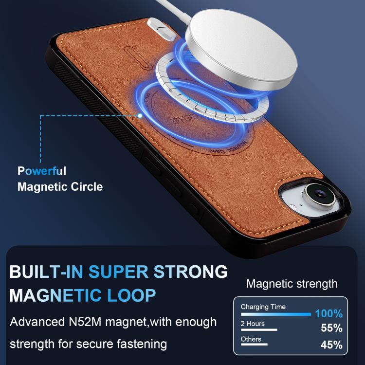 For iPhone 17e / 16e LC.IMEEKE L6 Series MagSafe Magnetic Phone Case