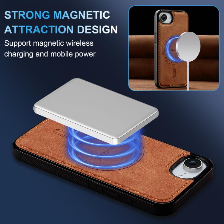 For iPhone 17e / 16e LC.IMEEKE L6 Series MagSafe Magnetic Phone Case