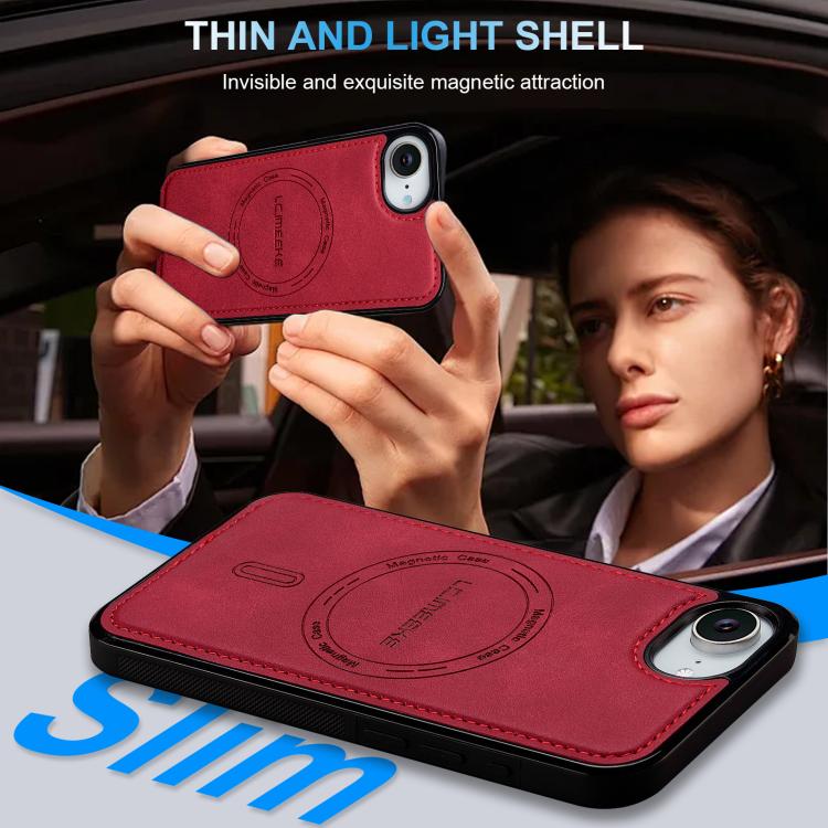 For iPhone 17e / 16e LC.IMEEKE L6 Series MagSafe Magnetic Phone Case