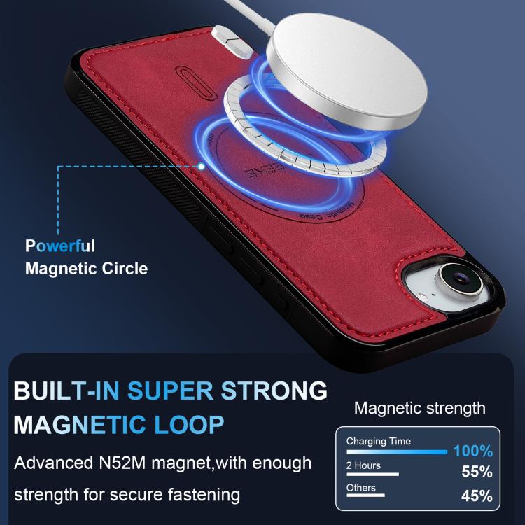 For iPhone 17e / 16e LC.IMEEKE L6 Series MagSafe Magnetic Phone Case