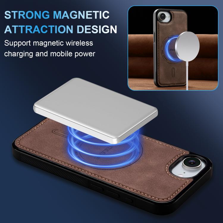 For iPhone 17e / 16e LC.IMEEKE L6 Series MagSafe Magnetic Phone Case