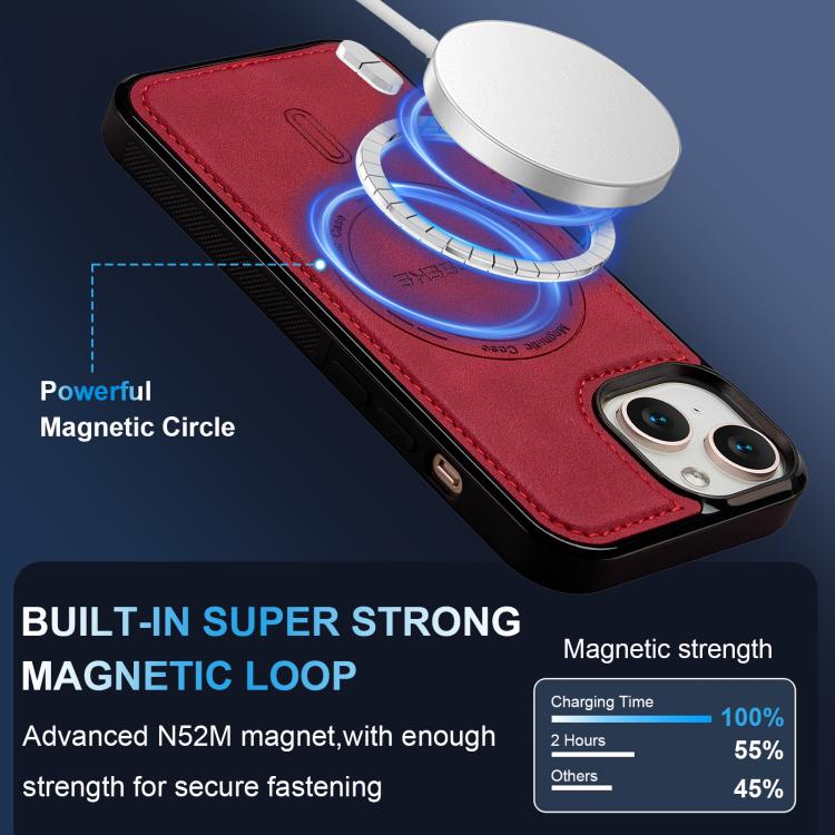 For iPhone 15 LC.IMEEKE L6 Series MagSafe Magnetic Phone Case