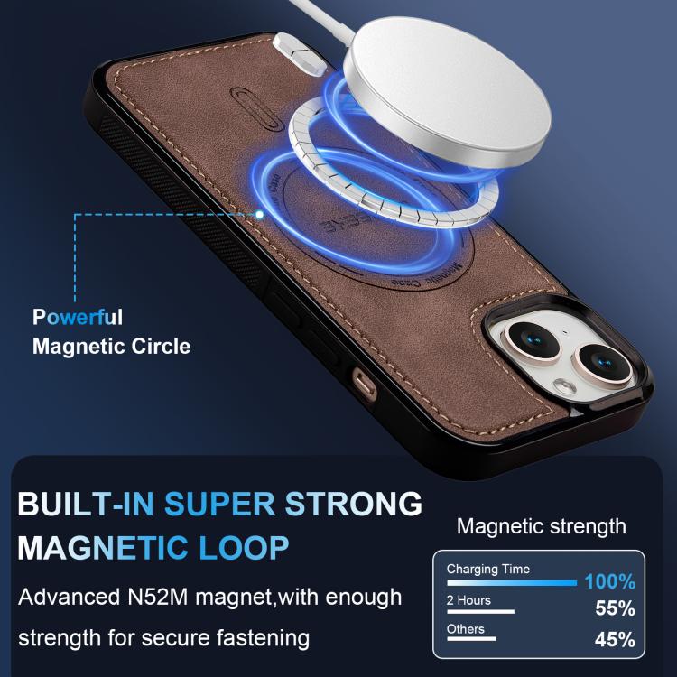 For iPhone 14 LC.IMEEKE L6 Series MagSafe Magnetic Phone Case