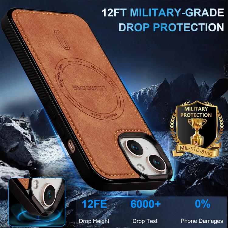 For iPhone 13 LC.IMEEKE L6 Series MagSafe Magnetic Phone Case
