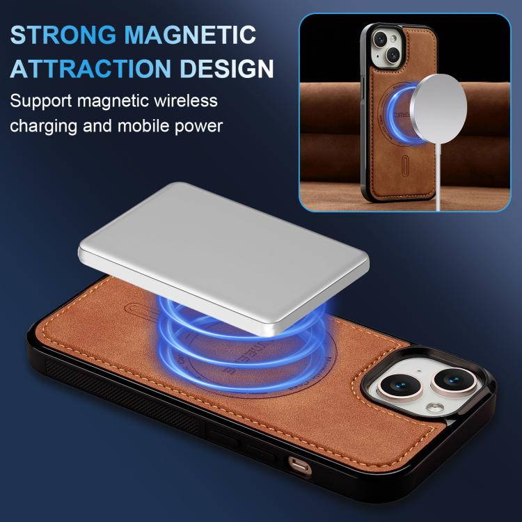 For iPhone 14 Plus LC.IMEEKE L6 Series MagSafe Magnetic Phone Case