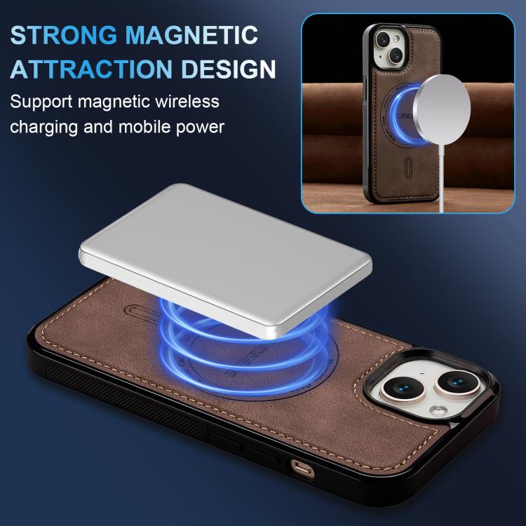 For iPhone 14 Plus LC.IMEEKE L6 Series MagSafe Magnetic Phone Case