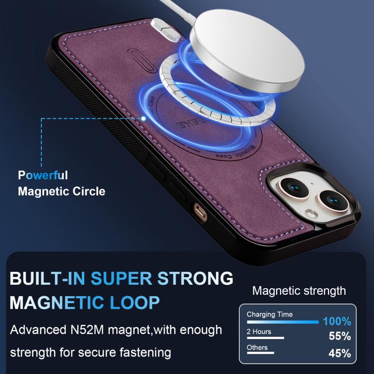 For iPhone 13 mini LC.IMEEKE L6 Series MagSafe Magnetic Phone Case