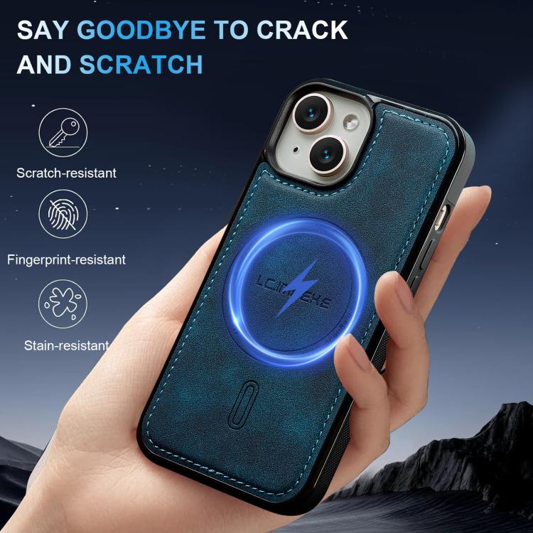 For iPhone 13 mini LC.IMEEKE L6 Series MagSafe Magnetic Phone Case