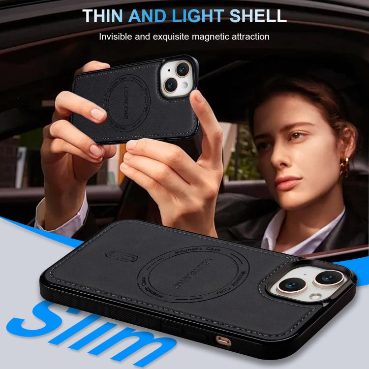 For iPhone 12 mini LC.IMEEKE L6 Series MagSafe Magnetic Phone Case