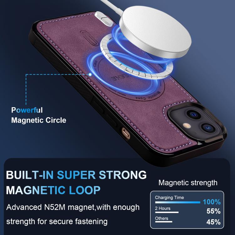 For iPhone 12 / 12 Pro LC.IMEEKE L6 Series MagSafe Magnetic Phone Case