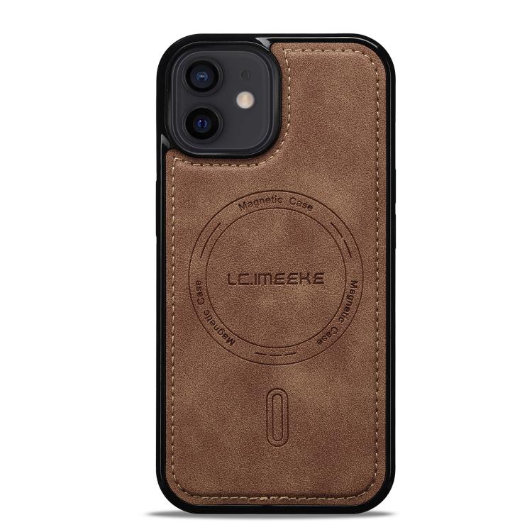 For iPhone 12 / 12 Pro LC.IMEEKE L6 Series MagSafe Magnetic Phone Case
