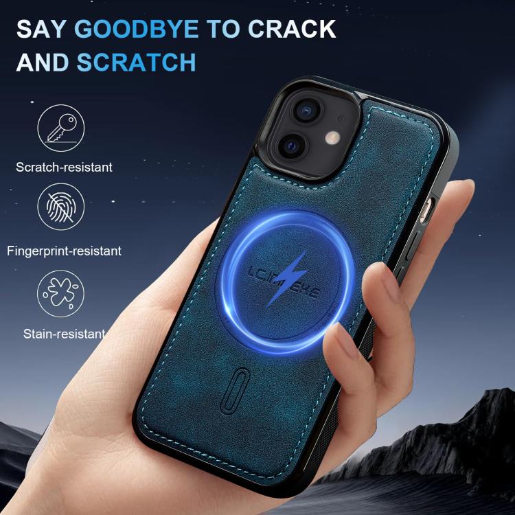 For iPhone 12 / 12 Pro LC.IMEEKE L6 Series MagSafe Magnetic Phone Case