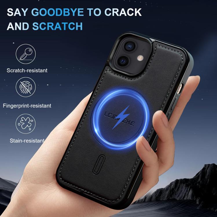 For iPhone 11 LC.IMEEKE L6 Series MagSafe Magnetic Phone Case
