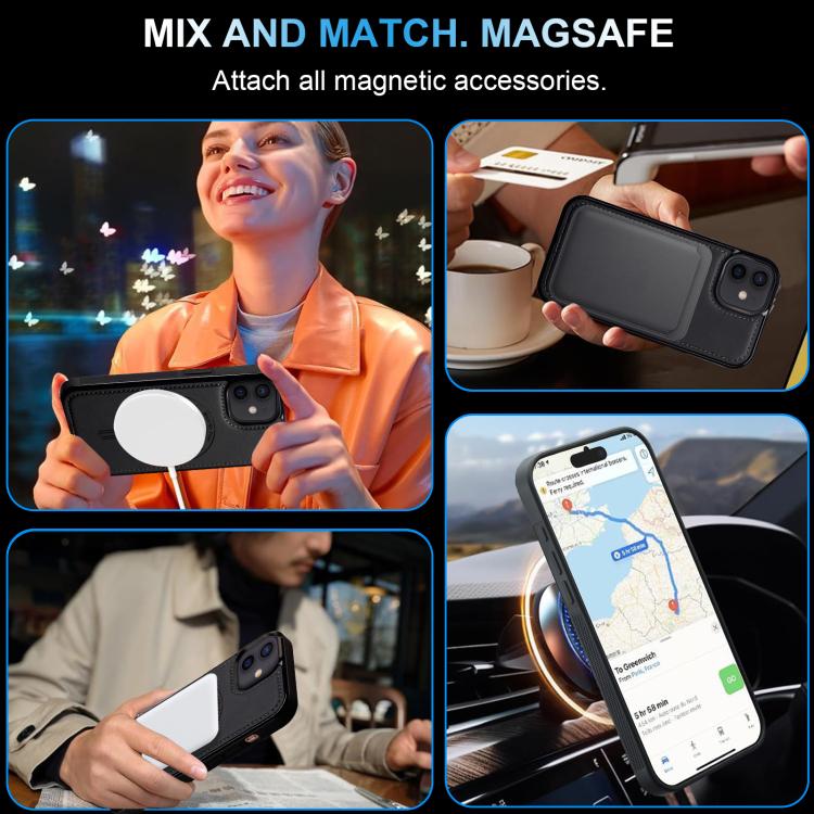 For iPhone 11 LC.IMEEKE L6 Series MagSafe Magnetic Phone Case