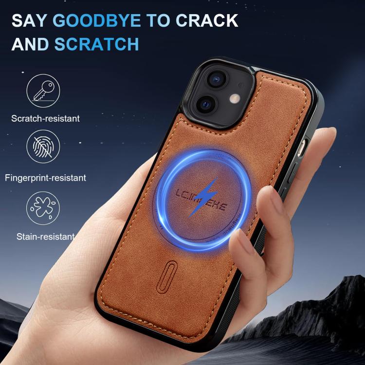 For iPhone 11 LC.IMEEKE L6 Series MagSafe Magnetic Phone Case