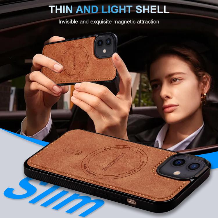 For iPhone 11 LC.IMEEKE L6 Series MagSafe Magnetic Phone Case