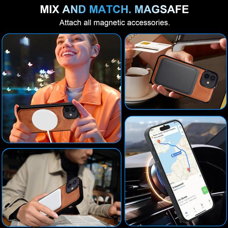 For iPhone 11 LC.IMEEKE L6 Series MagSafe Magnetic Phone Case
