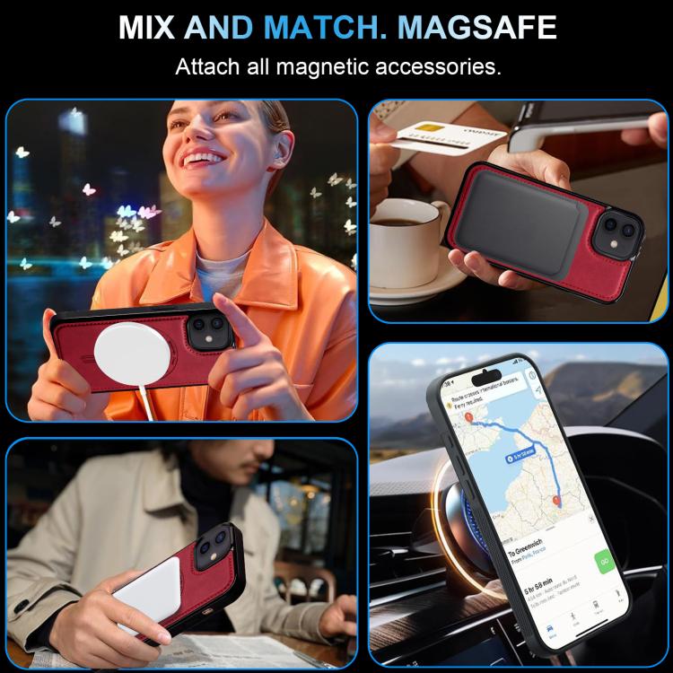 For iPhone 11 LC.IMEEKE L6 Series MagSafe Magnetic Phone Case