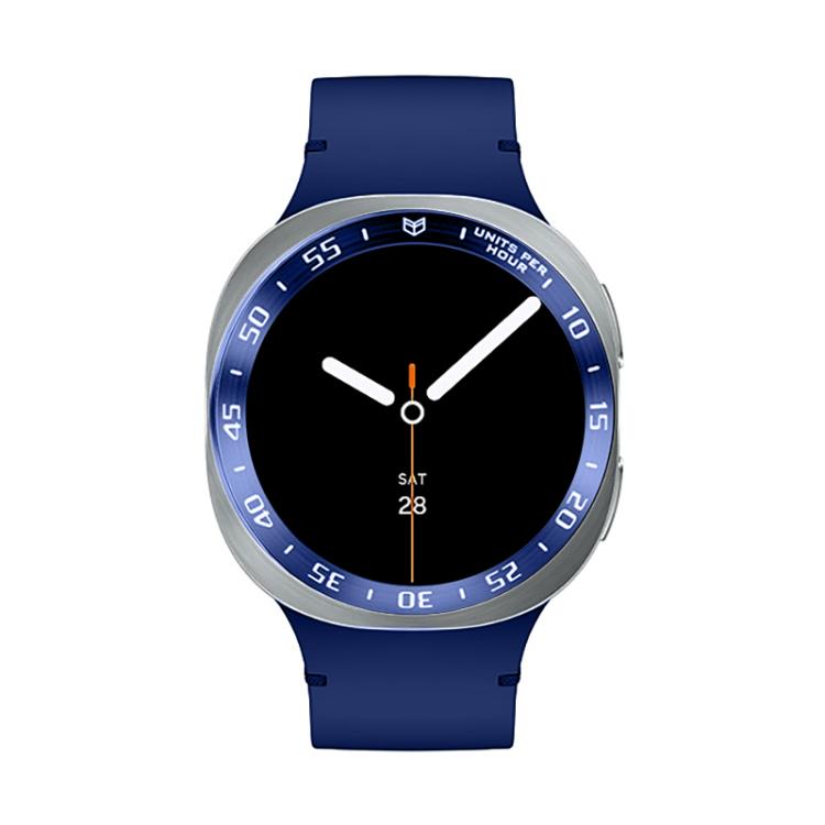 For Samsung Galaxy Watch8 40mm Smart Watch Protective Frame Metal Bezel Ring, Style: A Style
