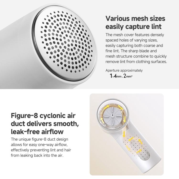 Original Xiaomi Mijia Hair Ball Trimmer Lint Remover 2 - White