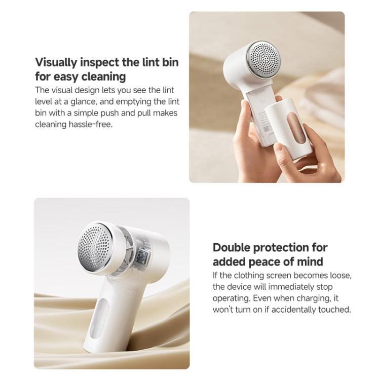 Original Xiaomi Mijia Hair Ball Trimmer Lint Remover 2 - White