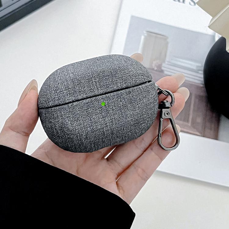 For Huawei FreeBuds Pro 4 Fine Cloth Earphone Case with Hook