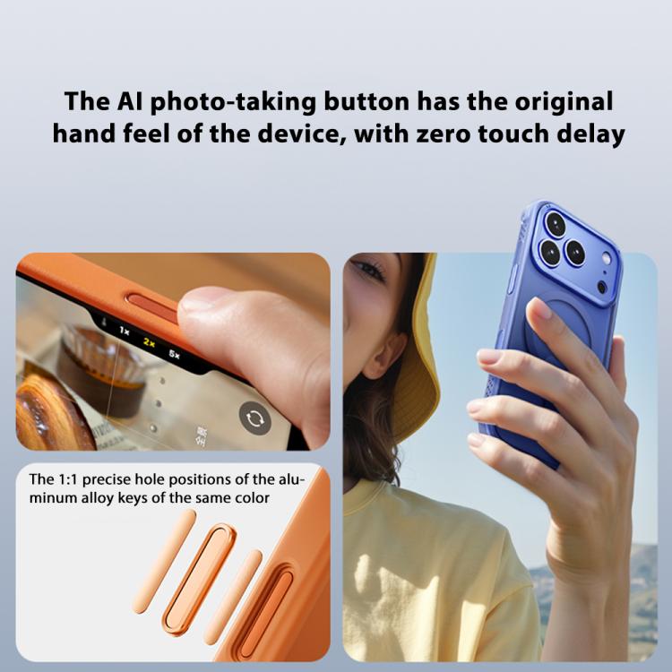 For iPhone 17 Pro MOMAX Airbag Shockproof MagSafe Phone Case