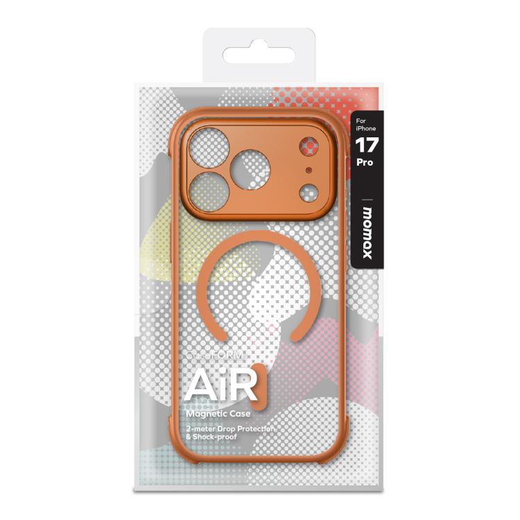 For iPhone 17 Pro MOMAX Airbag Shockproof MagSafe Phone Case
