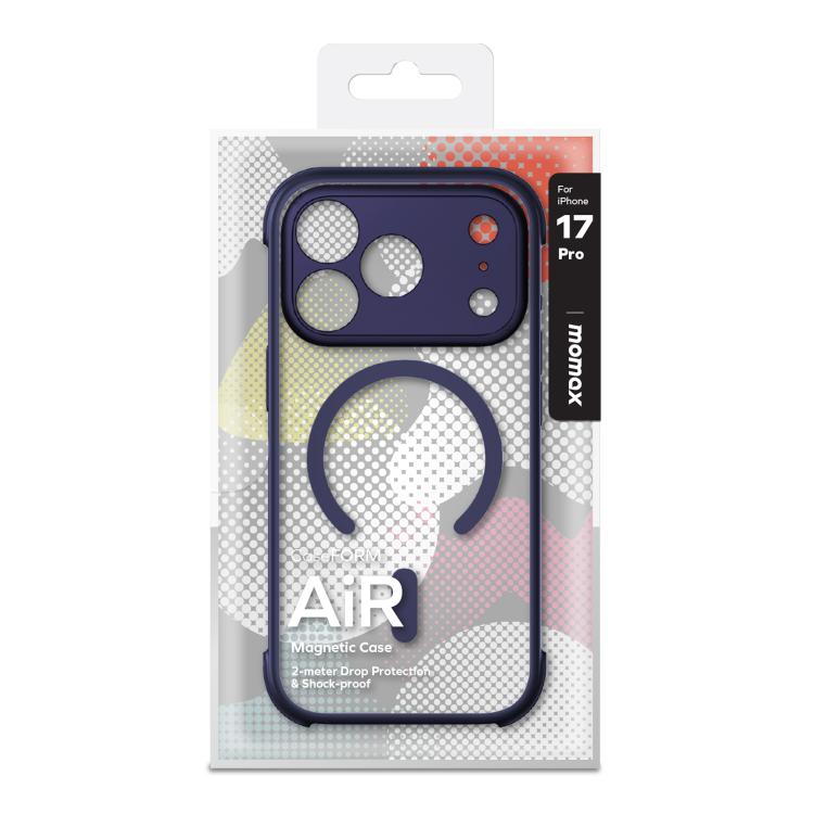 For iPhone 17 Pro MOMAX Airbag Shockproof MagSafe Phone Case