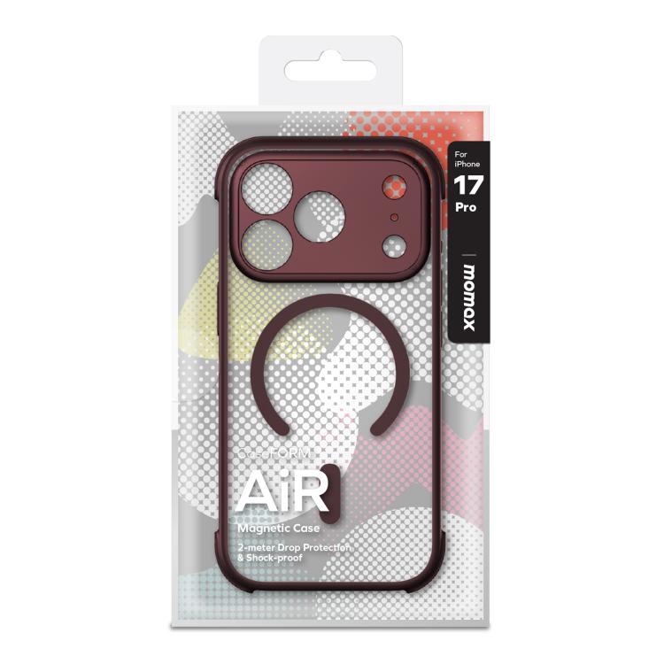 For iPhone 17 Pro MOMAX Airbag Shockproof MagSafe Phone Case