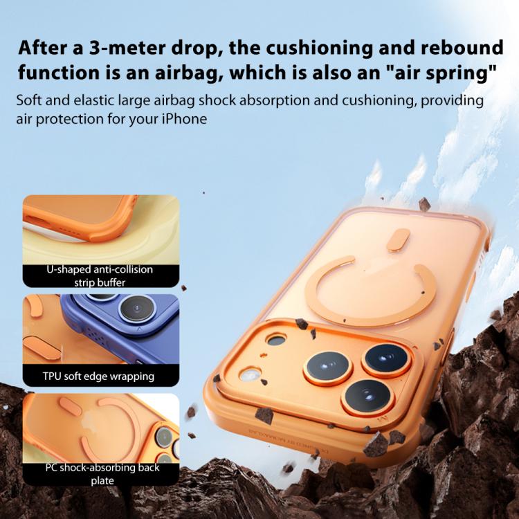 For iPhone 17 Pro MOMAX Airbag Shockproof MagSafe Phone Case