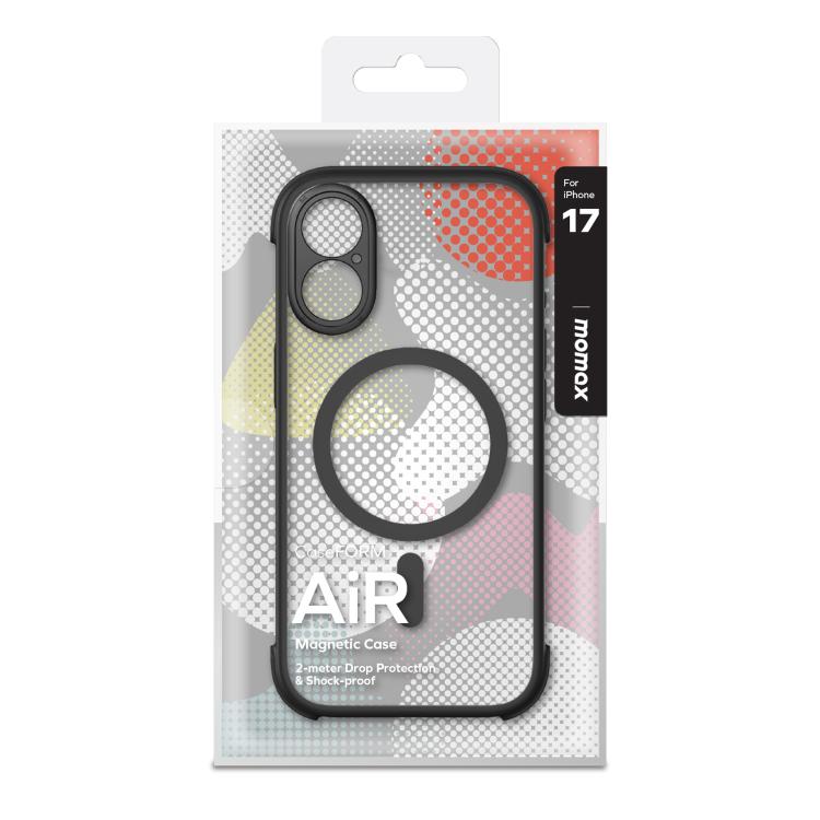 For iPhone 17  MOMAX Airbag Shockproof MagSafe Phone Case