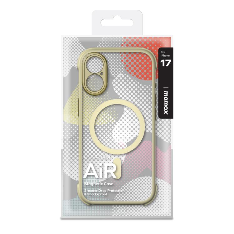 For iPhone 17  MOMAX Airbag Shockproof MagSafe Phone Case