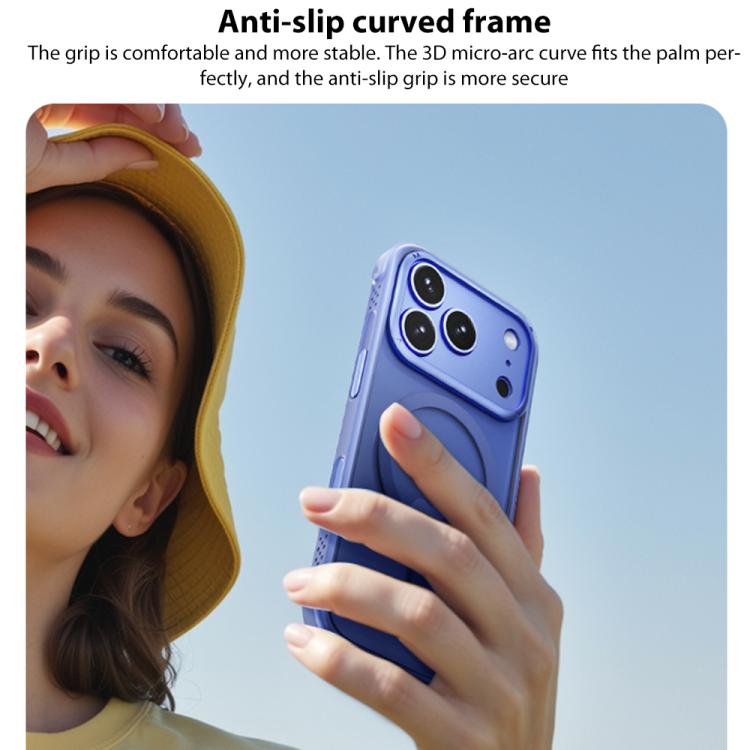 For iPhone 17  MOMAX Airbag Shockproof MagSafe Phone Case