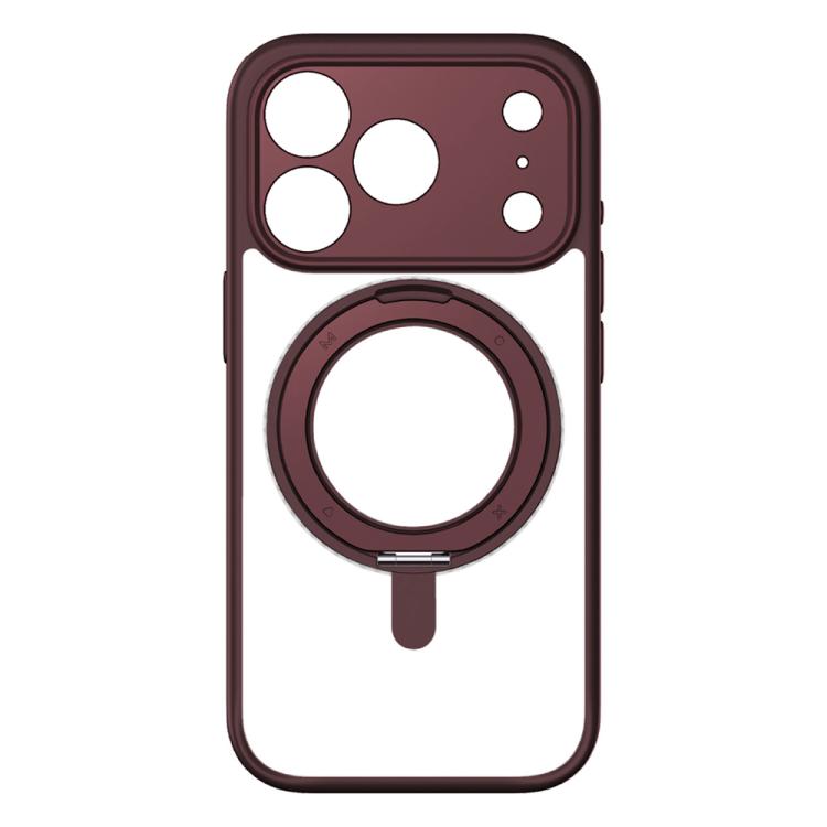 For iPhone 17 Pro Max MOMAX Magsafe Magnetic Metal Rotating Holder Phone Case